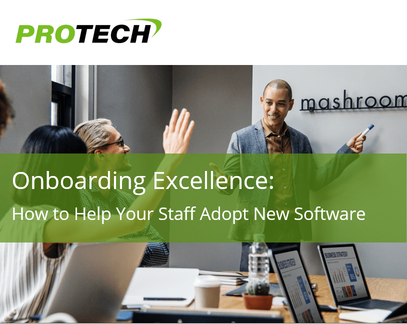 Join Protech Solution Consultant Amanda Parks and Sr. Solution Consultant Audrey Smilgys as they outline the steps to ensure staff adoption of your next software purchase. The recording will be available soon