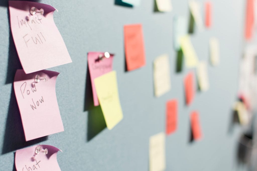 You don't need a wall full of sticky notes to keep track of your member engagement ideas. But when an idea pops into your head, act on it!