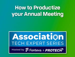 How to Productize your Annual Meeting